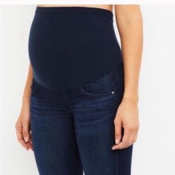 Adriano Goldschmied Secret Fit Belly Maternity Premium Denim Jeans Size 30 Flare - Picture 3 of 16